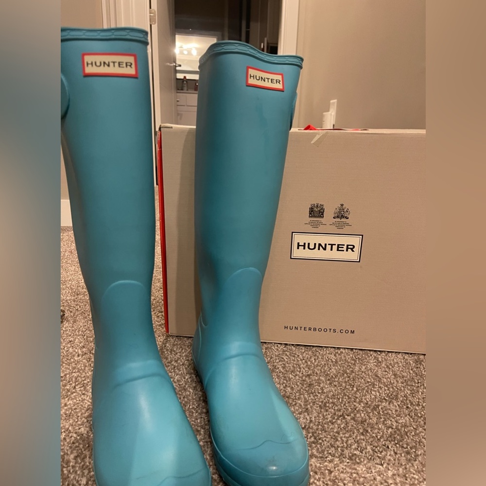 Hunter rain boots